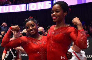 Illustration for article titled Gabby Douglas and Simone Biles Are ‘Sisters’ in Competition